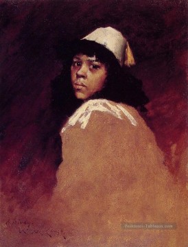  Merritt Peintre - La fille marocaine William Merritt Chase